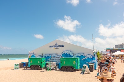Tortuga was the first major music festival to ban plastic water bottles—and with the help of Sunbelt Rentals, has significantly expanded its sustainability efforts year after year.