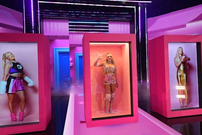 Tiffany Stratton's Hologram Entrance