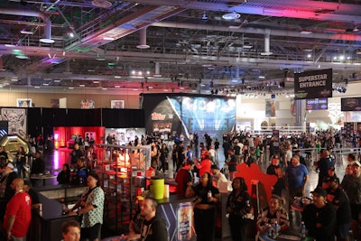 WWE World featured a variety of experiences, including appearances by WWE Superstars, programming such as interviews and live podcasts, immersive activations, experiences celebrating WWE’s 41-year history, a superstore, and even live matches.