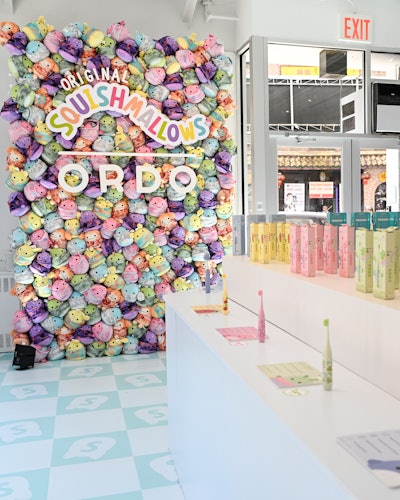 Held April 18-19, the immersive experience featured multiple interactive touchpoints, including a photo opportunity with a 6-foot Squishmallows mascot, complimentary themed ice cream in three flavors, and a custom claw machine filled with giveaways. A standout feature was a 10-foot wall showcasing more than 750 Squishmallows plush toys. The event drew over 1,500 attendees across two days and reached more than 732,000 people across social media.