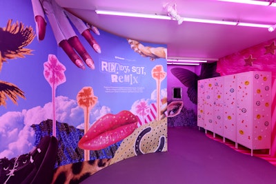 The immersive activation was designed in partnership with Ramisha Sattar, who is also Chappell Roan's creative director. Decor was inspired by this year’s top festival trends and Pinterest’s collage feature, an interactive tool that lets users cut out objects from their favorite Pins to create mood boards they can share with friends.
