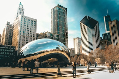 The iconic Millennium Park in Chicago is one of the city's most popular destinations for visitors.