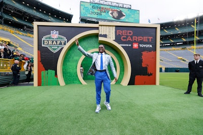 NFL Draft Red Carpet sponsored by Toyota