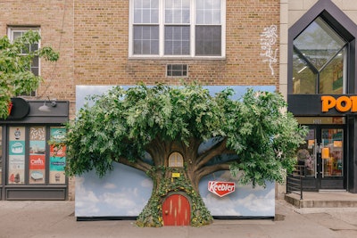 Keebler brought its iconic Hollow Tree to life through pop-up experiences in New York, Chicago, and Cincinnati.