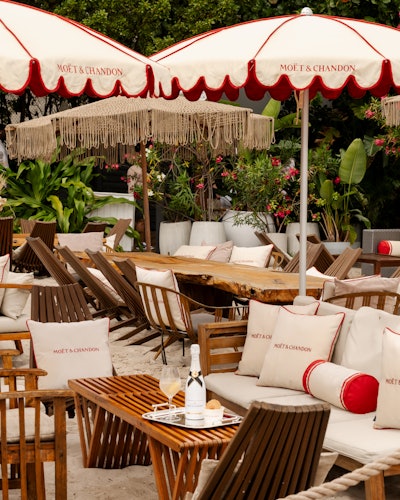 Moët & Chandon’s Moët Beach Activation