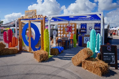 Rose Gold Collective handled Don Q Rum's festival build at the Country Bay Music Festival in Miami.