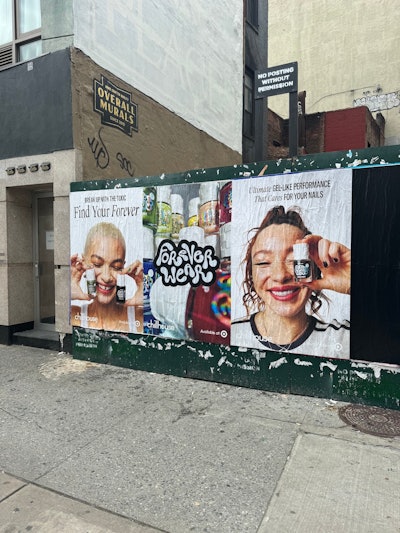 In addition to the consumer event, the brand also hosted an interactive scavenger hunt April 16-30, where consumers were tasked with finding and photographing Chillhouse-branded trucks and ads to unlock free manicures at its SoHo location.
