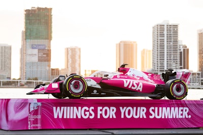 NEFT Vodka and Visa Cash App Racing Bulls Formula One Team Special-Edition Livery