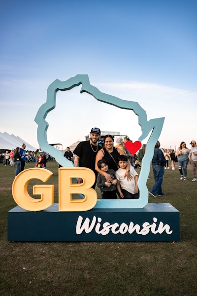 Starting on April 23, the city of Green Bay hosted a full roster of events for both out-of-town visitors and locals.