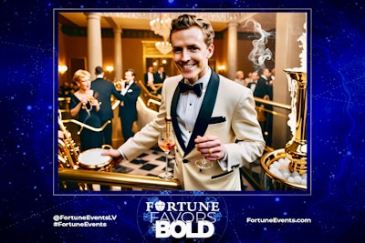 At the Fortune Events gathering, 'Guests also enjoyed a roaming AI photo station offering event-themed portraits blending technology and creativity,' remembered McMahon.