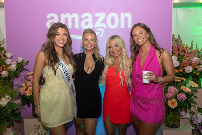 Amazon created a photo moment honoring mothers.