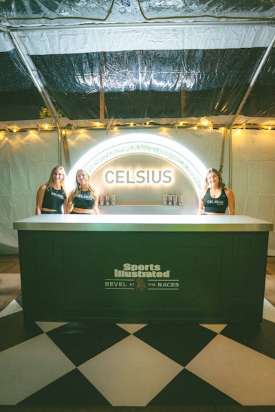 Guests at the second annual event enjoyed beverages including CELSIUS, Tito’s Handmade Vodka, and Maker’s Mark.