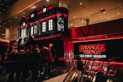 Netflix’s 'Stranger Things: The First Shadow' Lobby Experience