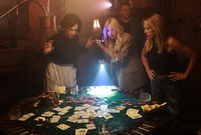Guests invited to the immersive experience didn’t just receive a typical event invite—they got a message from Maddie Boulton herself. Handpicked fans were sent a personalized email from the game’s main character, while key influencers and celebrities received curated mailers complete with burner phones, case files, and other on-theme goodies—starting the intrigue long before anyone even stepped through the mansion doors.