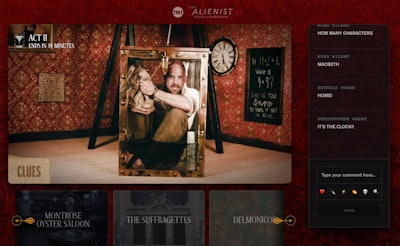 TNT's Virtual Murder Mystery for 'The Alienist: Angel of Darkness'