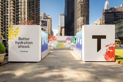 Thorne's 'Just Add Water' Pop-Up
