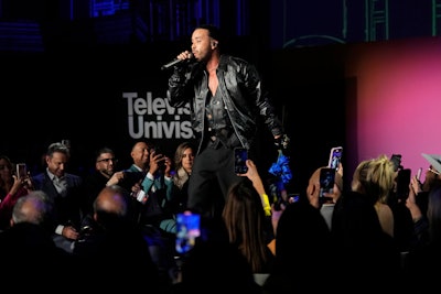 The presentation opened with a performance by Prince Royce.