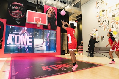 CNC Agency fully customized the fifth-floor court of Nike's SoHo store for a pop-up running May 8 through June 6.