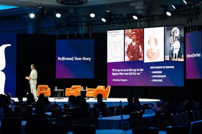 Reframing the attendee experience, ALPFA's main stage applied Storytelling Design to guide emotion, align messaging, and create an intentional story arc across the entire event.