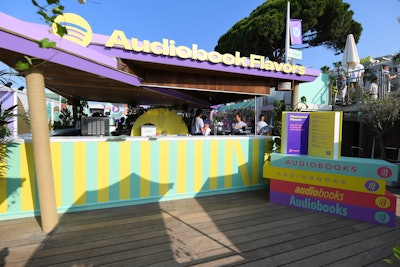 At the “Audiobooks Flavors” bar, Spotify recommended sweet treats like gelato, all inspired by guests' audiobook of choice. There was also a “Soul Coffee Bar' inspired by a playlist on platform, where guests could join a Spotify Jam session live while enjoying refreshments.
