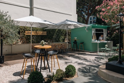 The brand's dedicated space, Uber Villa, served as an oasis for creativity and innovation. Only a few steps off La Croisette, the villa welcomed attendees with purposeful panels, fresh insights, and F&B options. In partnership with Cannes Lions, Uber Advertising also took over the Vesuvio pizza window again this year during the late night time slot, offering free pizzas to Cannes partygoers.