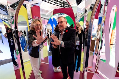 This year's installations included a creativity carousel, which housed live musicians throughout the event, and a dreamscape zone featuring IKEA furniture used in unconventional ways.