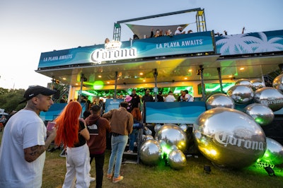 Corona Activation at Sueños Music Festival