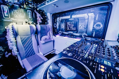This year, Ultra Music Festival in Miami partnered with its longtime exclusive energy drink sponsor, Red Bull, and Brightline to curate an immersive three-brand experiential activation that merged the music, beverage, and transportation spaces.