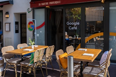 Meanwhile, Google Ad Manager debuted Google Café at La Cantine Provençale, creating a dedicated space for customer engagement. Both venues featured French-inspired cuisine and invite-only programming, reinforcing Google's commitment to meaningful partner relationship-building beyond the traditional beach club scene.