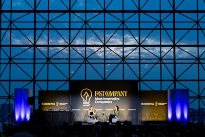 Bluesky Social CEO Jay Graber appeared for an onstage conversation during the gala.