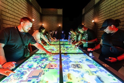 Visitors embark on a rescue mission with a team of fellow Minecrafters.