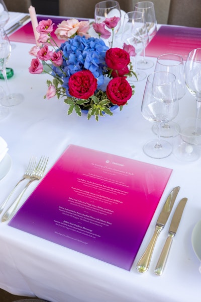 By design, each dish brought to life a specific mood or material, like the luxurious Alcantara finish or the gleam of Swarovski crystals.
