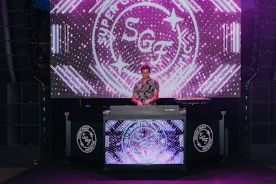 Hosted at Plage Croisette Beach, UNLISTED was intended to be a celebration of the people who make Cannes happen—everyone from EAs to CMOs—often behind the scenes. The party intended to offer attendees a unique opportunity to build community while enjoying Champagne and high-energy performances by the musical headliner, South African electronic music duo GoldFish. The event featured black-and-white decor, disco vibes, and caviar bumps.