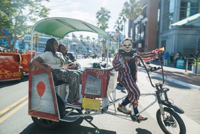 HBO Max's 'IT: Welcome to Derry' Pedicabs