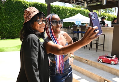 The event drew a mix of celebrities, pro athletes, Olympians, and influencers.