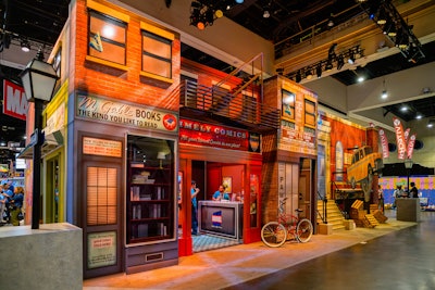 The booth displayed detailed costumes from The Fantastic Four: First Steps, alongside film props like the Bubble Car. To maximize the guest experience, the booth used a virtual queue system, allowing fans to reserve time slots for activations without waiting in long lines—giving them the flexibility to explore Comic-Con on their own schedule.