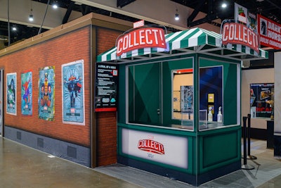 Fans could also stop by an on-site comic shop sponsored by Topps to get convention-exclusive merchandise including pins, comic book variants, and Marvel Topps trading cards.