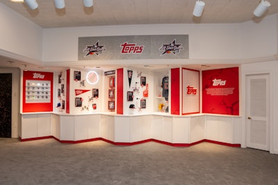 A 'collectors checklist' encouraged visitors to explore every activation, earning a special Topps prize for completing the circuit.