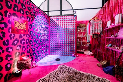 Coan says another challenge was coming up with transitions from room to room that felt different and organic to each space. For example, after being welcomed into the entryway, fans then stepped through an armoire into The Cheetah Girls' recording studio.