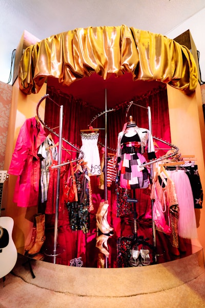 From there, they stepped through a set of lockers into Hannah Montana's closet. 'We had one visitor shed a tear in [here], saying 'This is my childhood,'' Coan says.