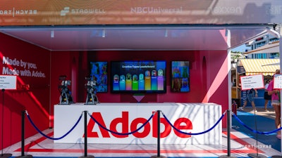Adobe's Bag Bar was a popular sponsor activation throughout the week.