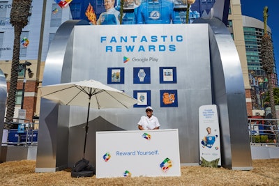 In addition to the interactive pods, the Rewards Lab was part of Google Play’s larger Four Days of Fantastic Rewards campaign. Running through Aug. 4, the program offers Google Play Points members access to limited-edition digital perks like MONOPOLY GO! in-game rewards—including The Thing Tea Emoji—as well as physical collectibles like Fantastic Four fan packs, exclusive timepieces, and signed Marvel comics by artist Phil Noto.