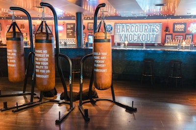 The immersive fan experience allowed guests to play themed games at Harcourt’s KO Corner Bar and check out Vigilante’s Hero S*** Merch Shop for exclusive merchandise.