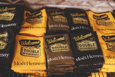Guests were greeted with a nostalgic neighborhood theme, and upon entry were encouraged to choose a branded apron in their preferred color as a symbol of solidarity and support for the bartender, mixology, and drinks community. 'Moët Hennessy recognizes the evolving role of the bartender not only as a tastemaker but also as a cultural storyteller,' Stewart said. 'Tales provides an unparalleled platform to engage directly with the people who bring our spirits to life behind the bar and beyond.'