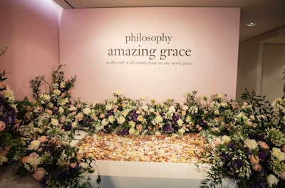 Philosophy's Floral-Filled Bathtub
