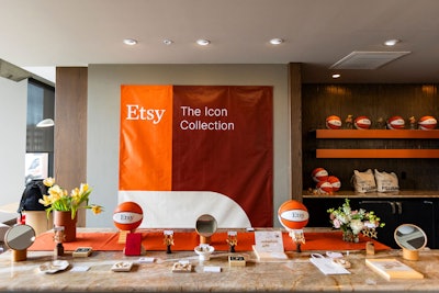 Etsy hosted an immersive on-site experience that debuted its Icon Collection. The brand’s on-the-ground presence was an extension of its campaign, which celebrates the grit, originality, and heart that drives both athletes and makers to create something truly special. JPMorgan Chase was also on hand spotlighting its partnership with the Golden State Valkyries through an exclusive merchandise giveaway in collaboration with Round21, a female-owned business.